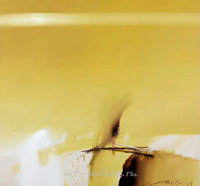 Туман, 1994, холст, масло, 109.5 х 115.5
