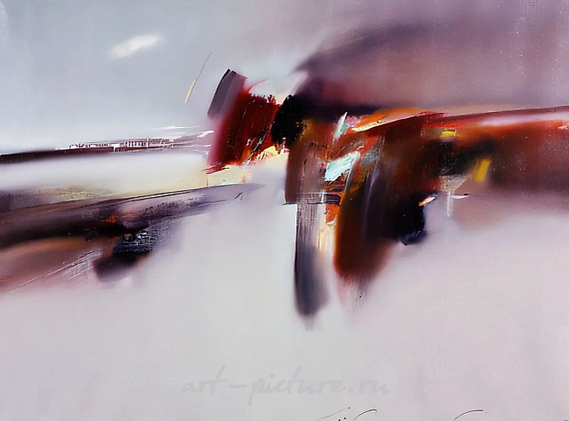Cloud, 1997, canvas, oil, 70x90