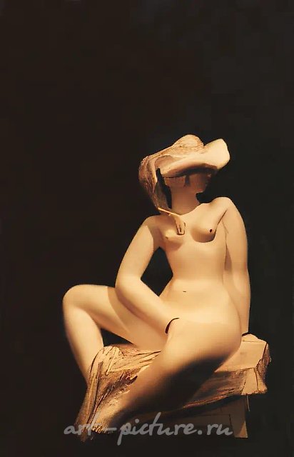 Beauty, 1996, ceramics, 25x15x10. Private collection