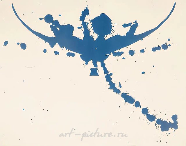 Untitled, 1997, canvas, acrylic, 110x298