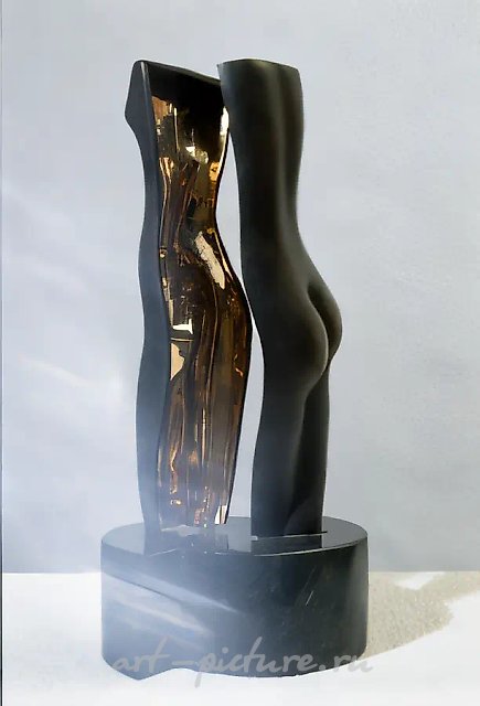 Концептуальный торс, 1995,  бронза,  высота 30 см.