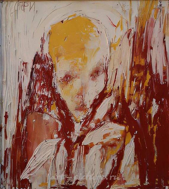 Невеста., 1997, холст, масло, 100x90