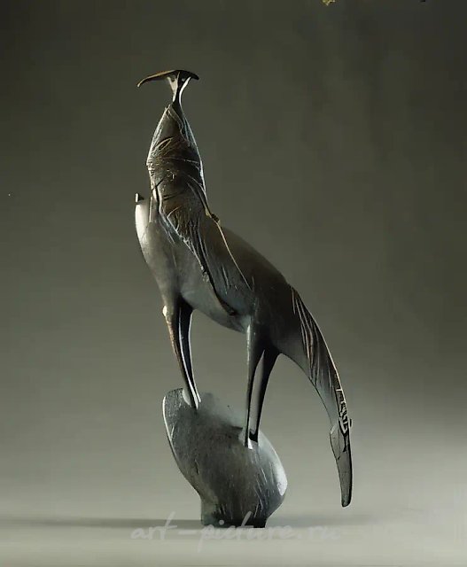 岛民，1992年，青铜，70x35x10