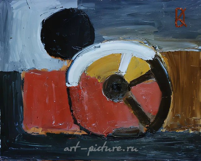 Black Sun, 1995, canvas, oil, 90x100