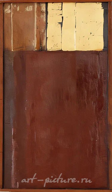 Стена., 1992, холст, масло, 115 x 69