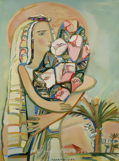 Невеста., 1997, холст, масло, 83 х 61