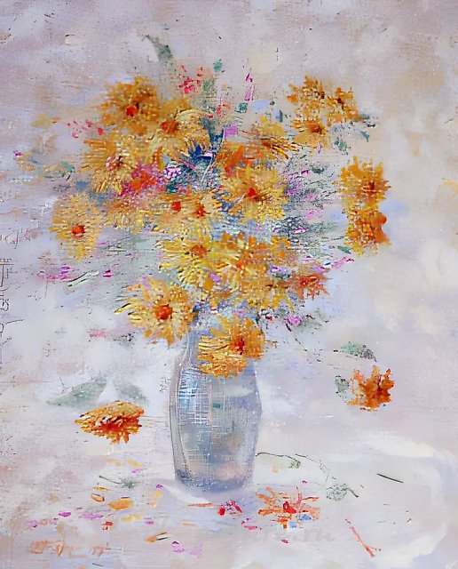 1, 1996, холст, масло, 50x60. Собственность автора