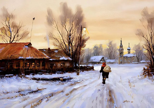 7, 1997, canvas, oil, 50x70 Author`s property