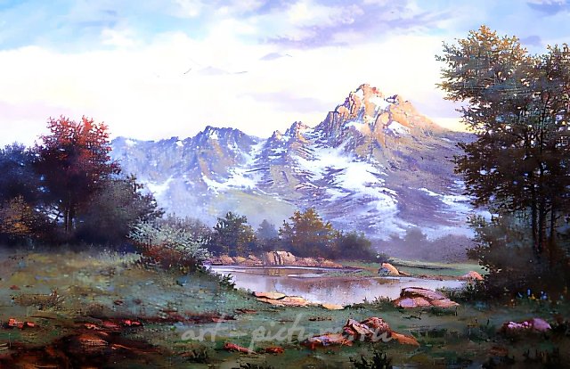 8, 1997, canvas, oil, 50x80 Author`s property