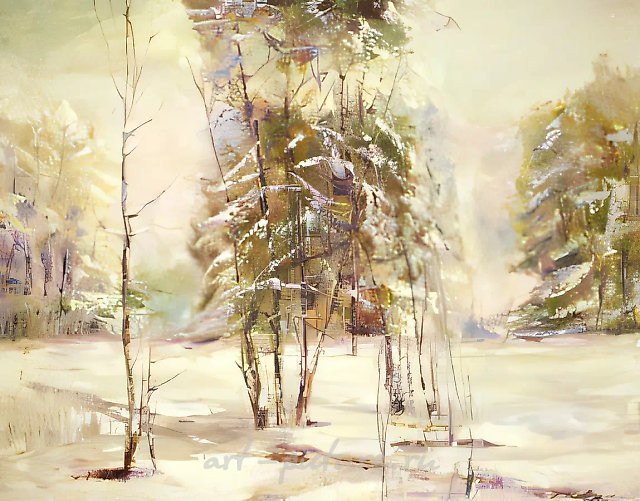 March., 1997, canvas, oil, 62x78