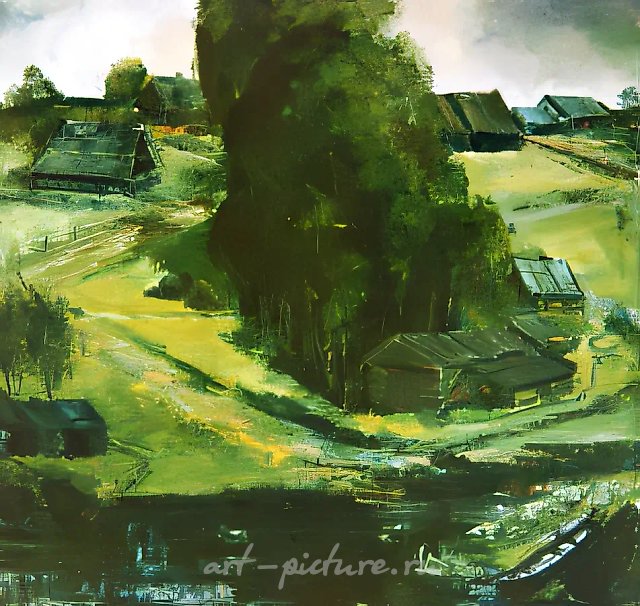 19., 1994, canvas, oil, 90x90, $12.000,
