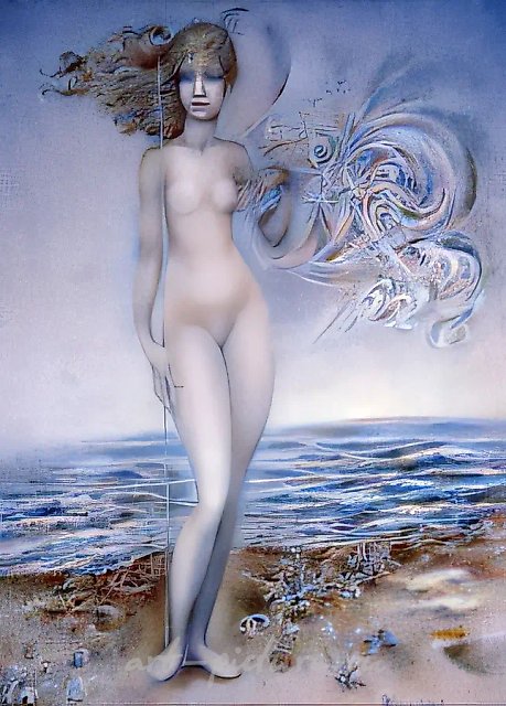Венера всходит, 1981, холст, масло, 100х75 Частное собрание