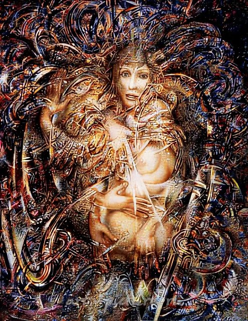 Лунный прибой, 1981, холст, масло, 100х75 Частное собрание