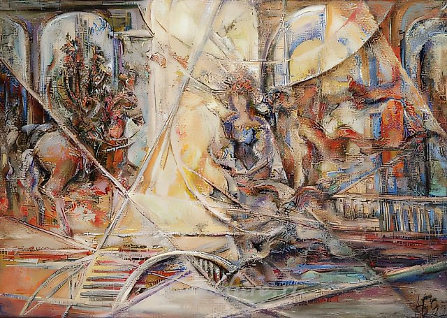 Возвращение, 1995, масло на холсте, 50x70
