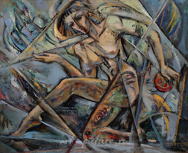 Канатоходка, 1998, масло на холсте, 70x84