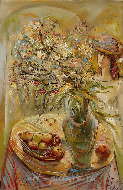 Лето, 1997,  холст, масло,  90 х 60