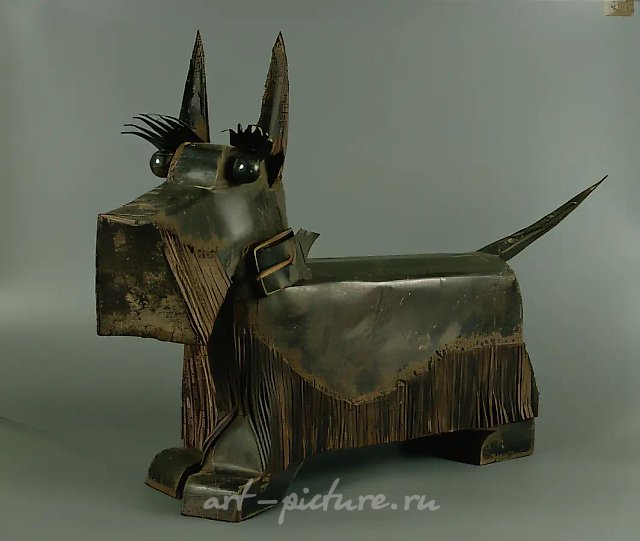 Скоч, 1996, листовое железо, 35 х 25 х 50