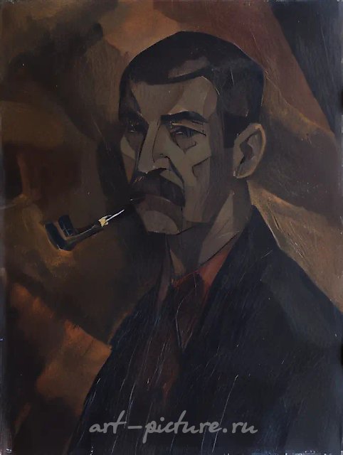 Self Portrait, 1973, oil on canvas, 60,5x48