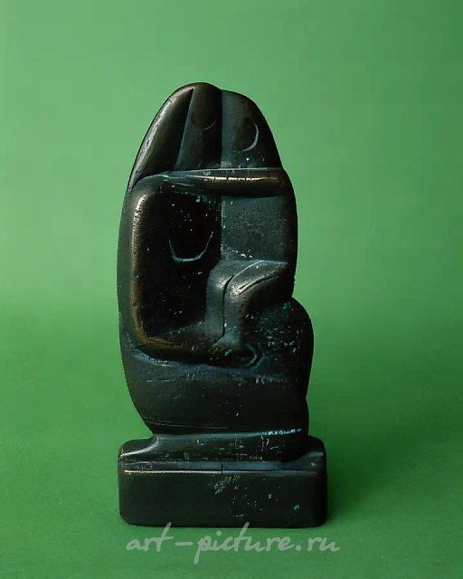 Мать и дитя., 1990, бронза, 21х10х5