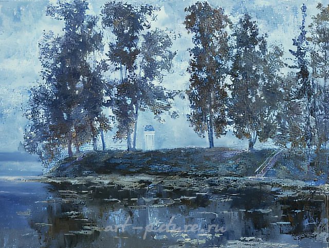 Печаль светла., 1986, холст, масло, 160 х 180