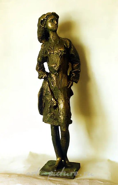 Стоящая, 0, бронза, 70 х 18 х 15