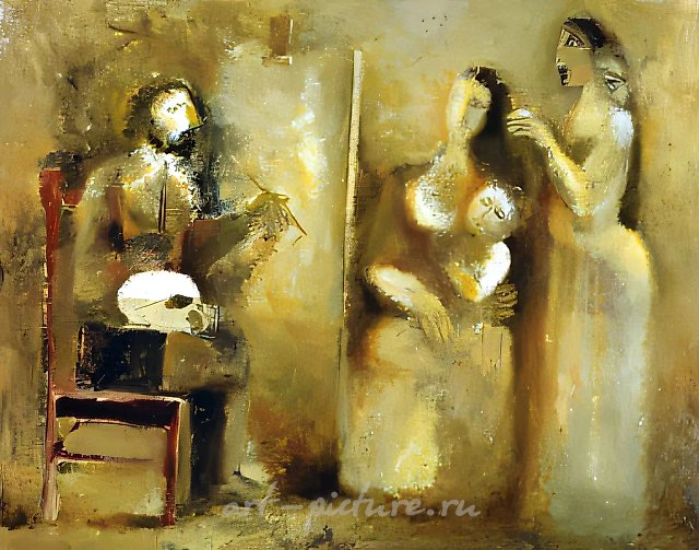 Художник, 0, холст, масло, 120 х 150