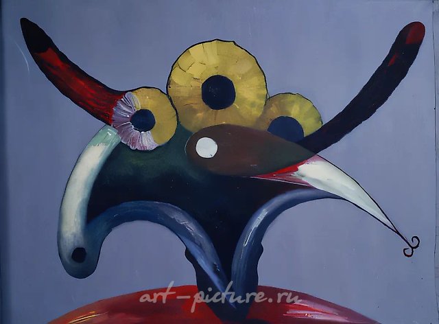 Sunflowers, 1997, oil on canvas, 60x81