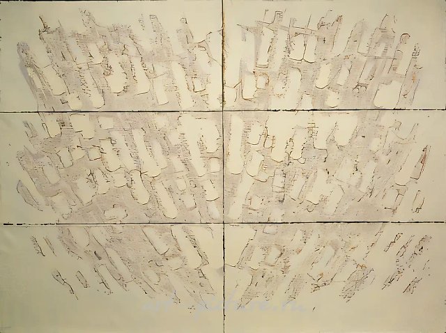 Онто-симметрия, 1991, масло на холсте, 150x200