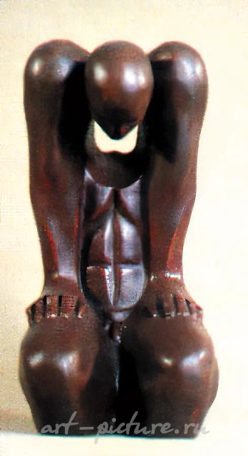 Опустошенные., 1997, медь, высота 180