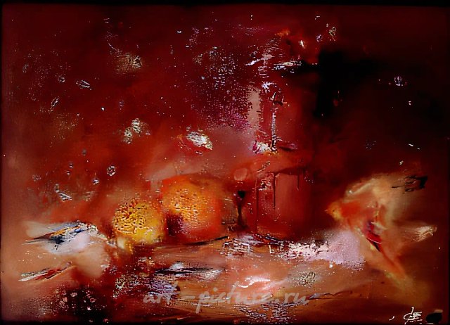 Кормление птиц, 1996, холст, акрил, масло., 50х70
