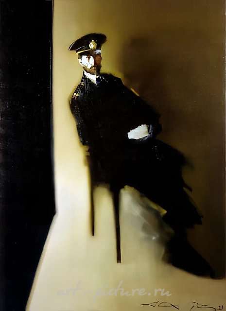 Space of the Studio. Portrait of Pasha, 1998, canvas, oil, 200x150. Gallery