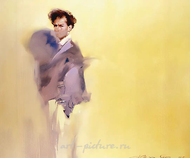 Self-portrait, 1998, canvas, oil. Gallery