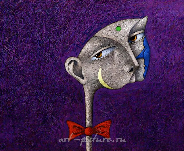 Character of the Moon, 1999, paper, pastel, 61x72. Author`s property