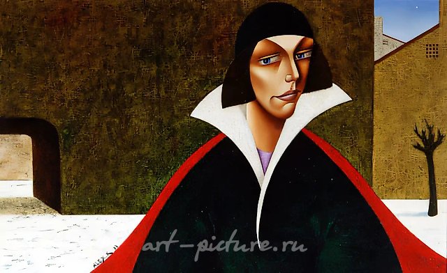 Formula of Solitude, 1994, canvas, oil, 110x70. Author`s property