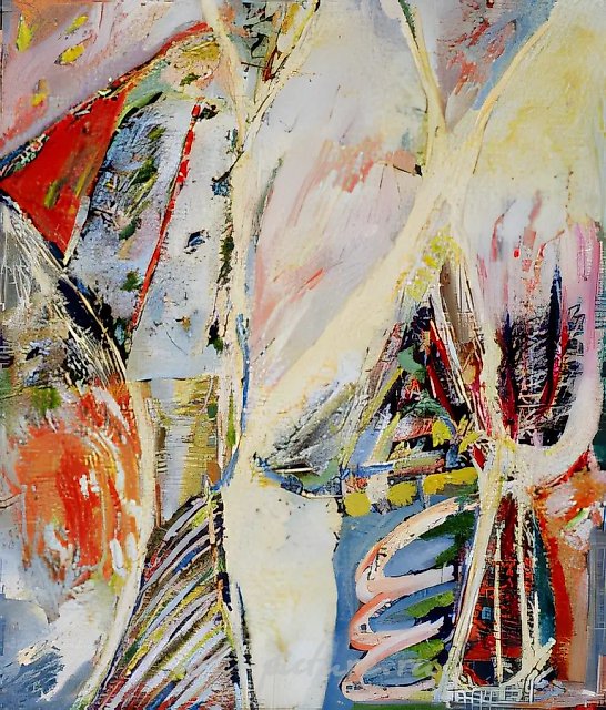 Акафист, 1994, холст, масло, 60x50, $500. Собственность автора