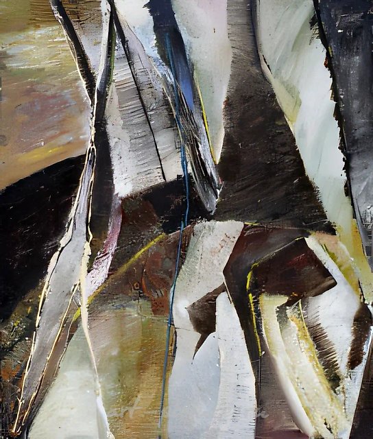 Пейзаж II, 1994, холст, масло, 70x60, $500. Собственность автора
