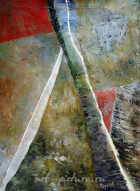 Канон, 1994, холст, масло, 70x50, $500. Собственность автора