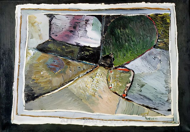 Пейзаж I, 1993, холст, масло, 50x70, $500. Собственность автора
