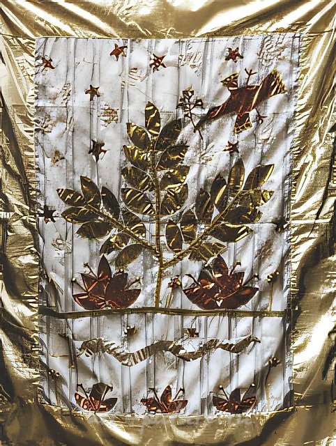 Autumn., 1997, cloth, applique, 130x100