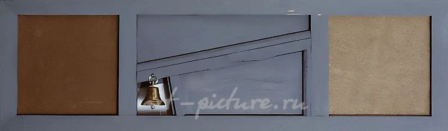 Silence., 1985, collage, wood, cardboard, metal, 20х66 Author’s property