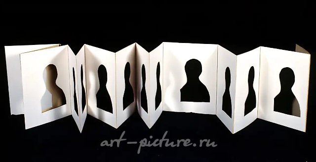Twelve., 1988, folding book, 40,6х348,8 Pushkin State Museumn of Fine Arts, Moscow, Russia;