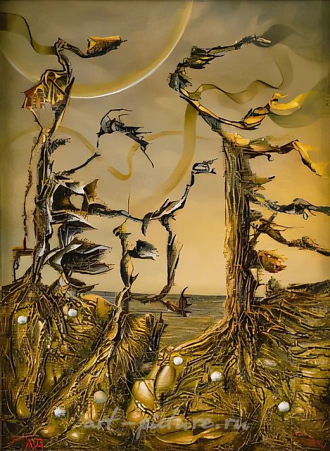 Window, 1990, canvas, oil, 80x60