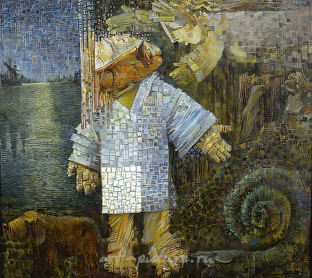Lost, 1997, oil on canvas, 85x95
