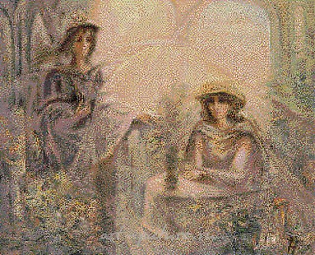 Летний полдень., 1998, холст, масло, 70x90