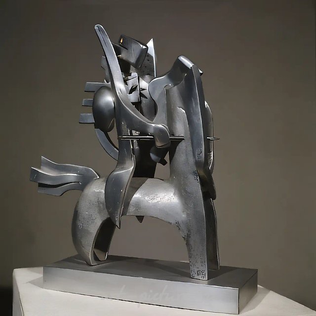 Апофеоз цивилизаций., 1989, алюминий, литье, ковка, 35х17х10