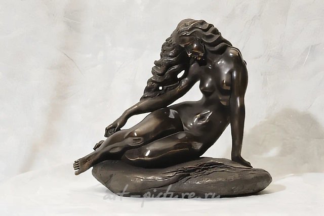Искушение., 1998, бронза, 45х55х30