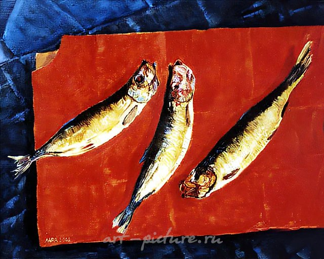 Золотое на красном, 2000, холст, масло, 50х60 Частное собрание, Германия