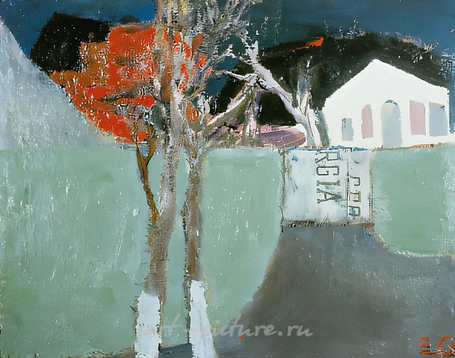Апшеронский мотив, 1998, холст, масло, 50х60