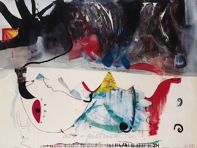 Отдых, 1998, холст, масло, 130х180