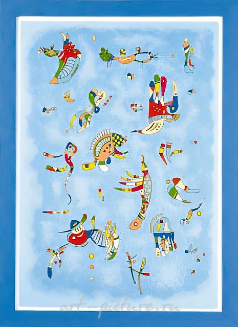 Blue Sky, 1940, reproduction, 128x88